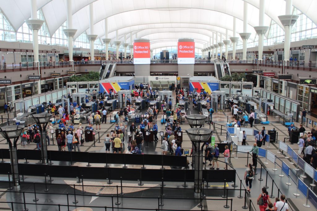 Denver International Airport, Colorado, USA (DEN or DIA)