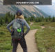 Larissa Bodniowycz frequent female solo hiker hiking in Banff, Canada