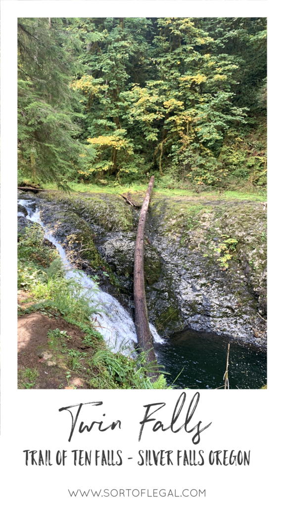 Twin Falls - Trail of Ten Waterfalls, Silver Falls State Park Oregon