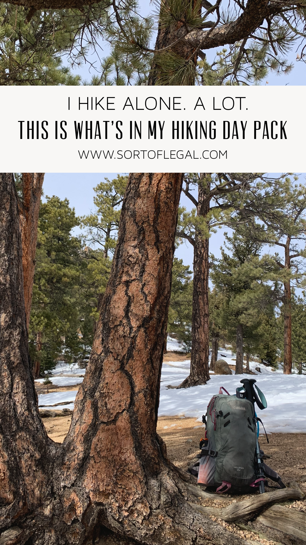 What's in my Day Pack: Photo of Camelback after finishing Manitou Incline