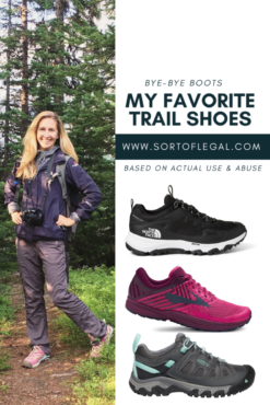 best trail walking shoes womens
