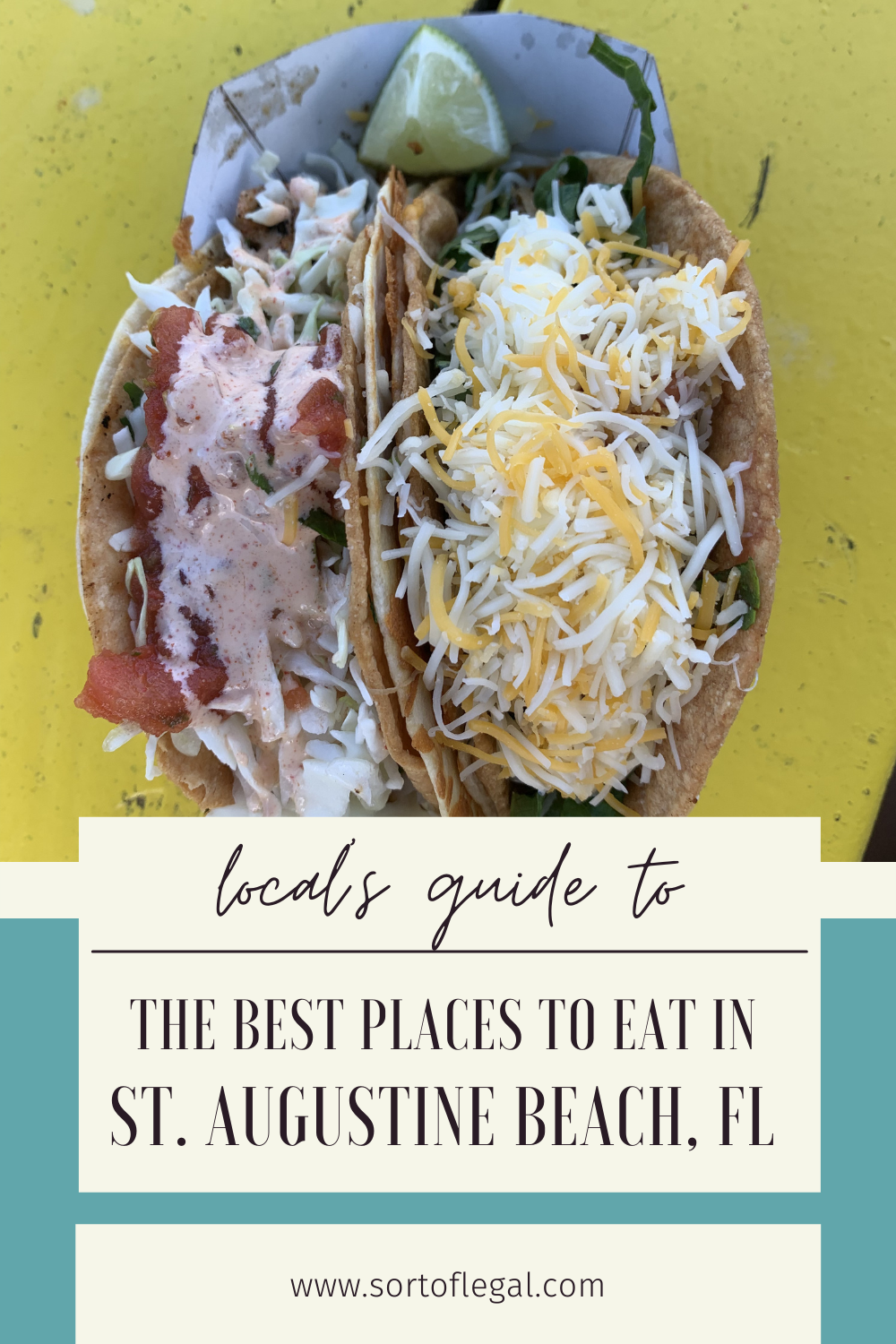 Title Local's Guide to the Best Places to Eat in St Augustine Beach, Florida