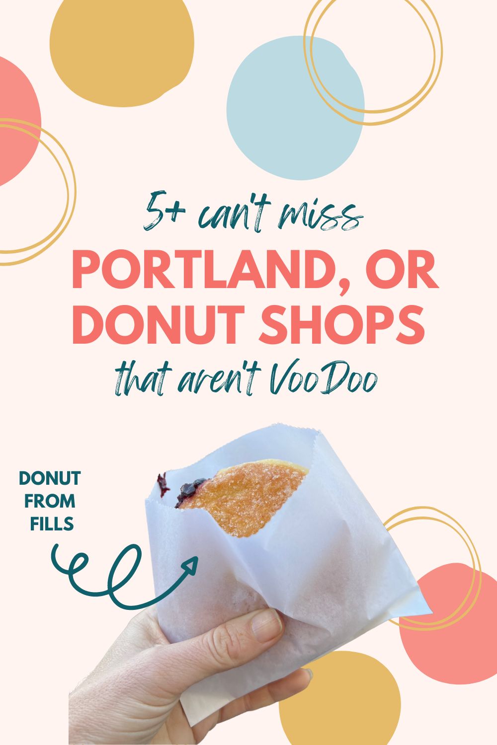 Title Image: 5+ Best PDX Donut Shops That Aren't Voodoo